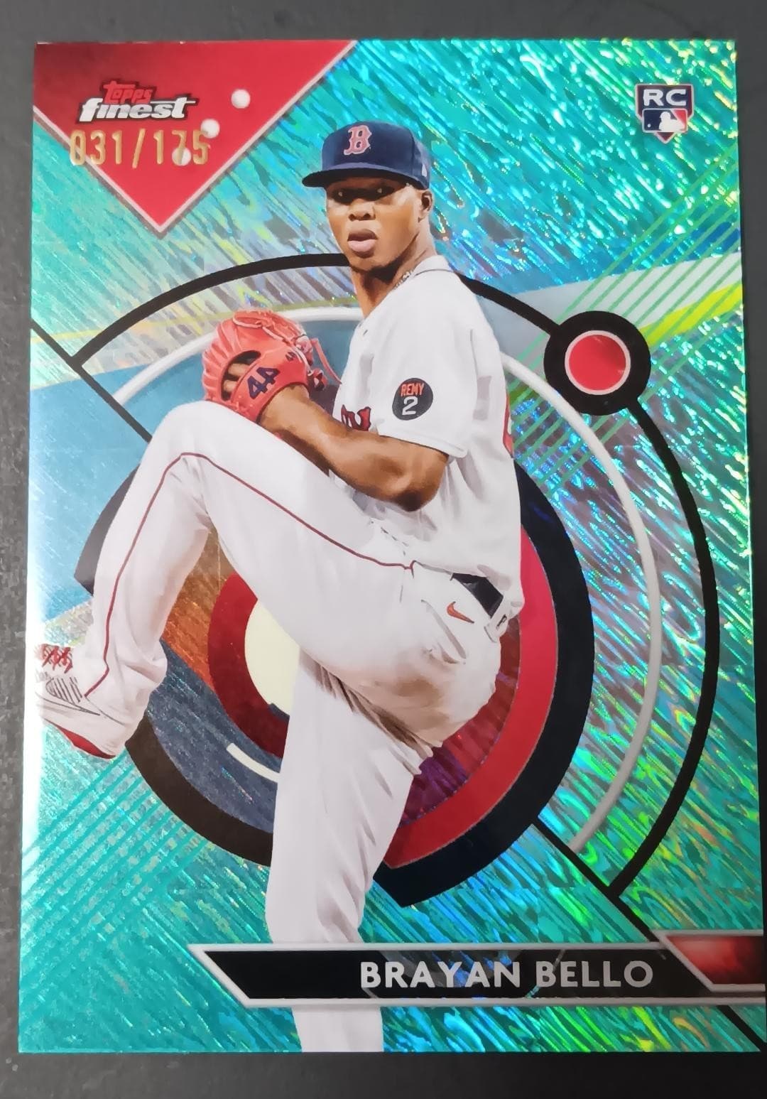 Aqua Shimmer Brayan 2023 Topps Finest 2023 Topps Finest