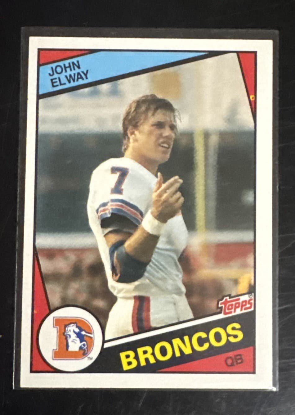 Football John Elway 1984 Topps