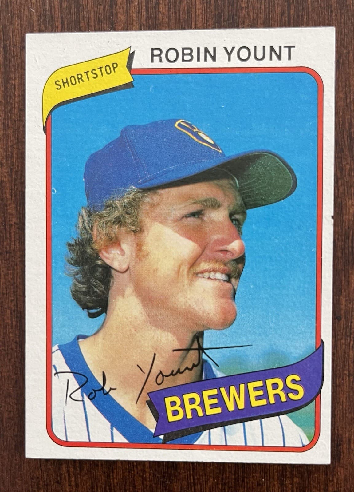 Baseball Robin Yount 1980 Topps 1980 Topps
