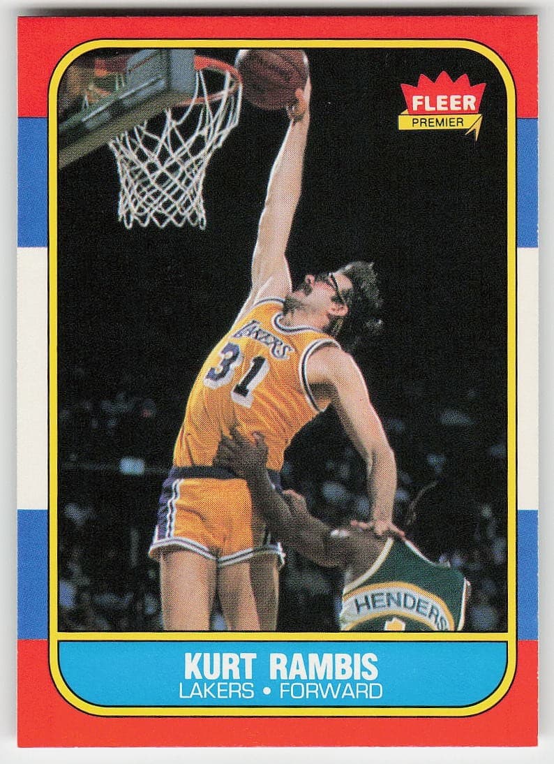 Kurt Rambis 1986 Fleer 1986 Fleer