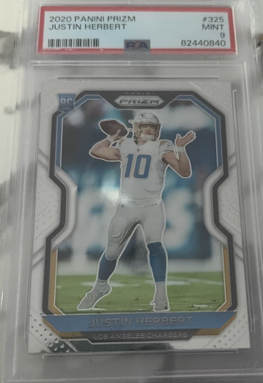 Justin Herbert 2020 Panini Prizm