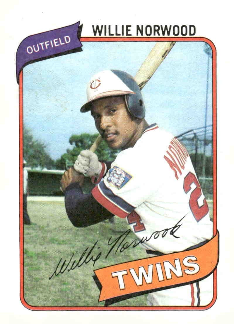 Willie Norwood 1980 Topps 1980 Topps