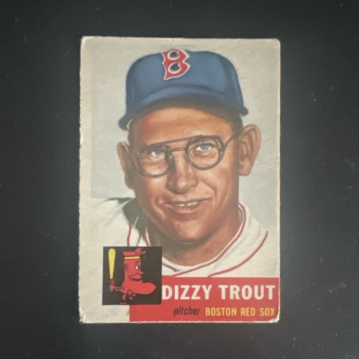 Dizzy Trout Boston 1953 Topps