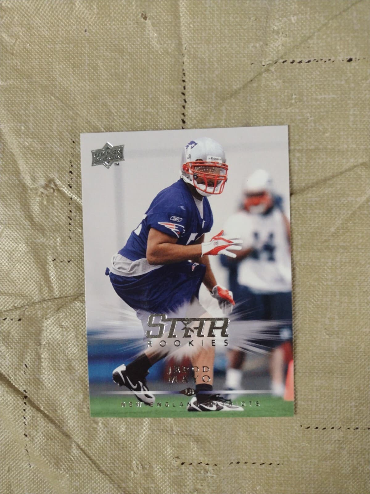 Football Jerod Mayo 2008 Upper Deck 2008 Upper Deck