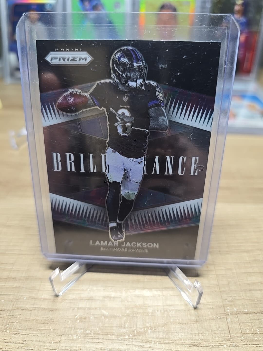LAMAR JACKSON Brilliance -7 RA 2021 Panini Prizm 2021 Panini Prizm
