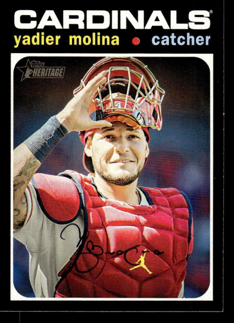 Yadier Molina St 2020 Topps Heritage 2020 Topps Heritage