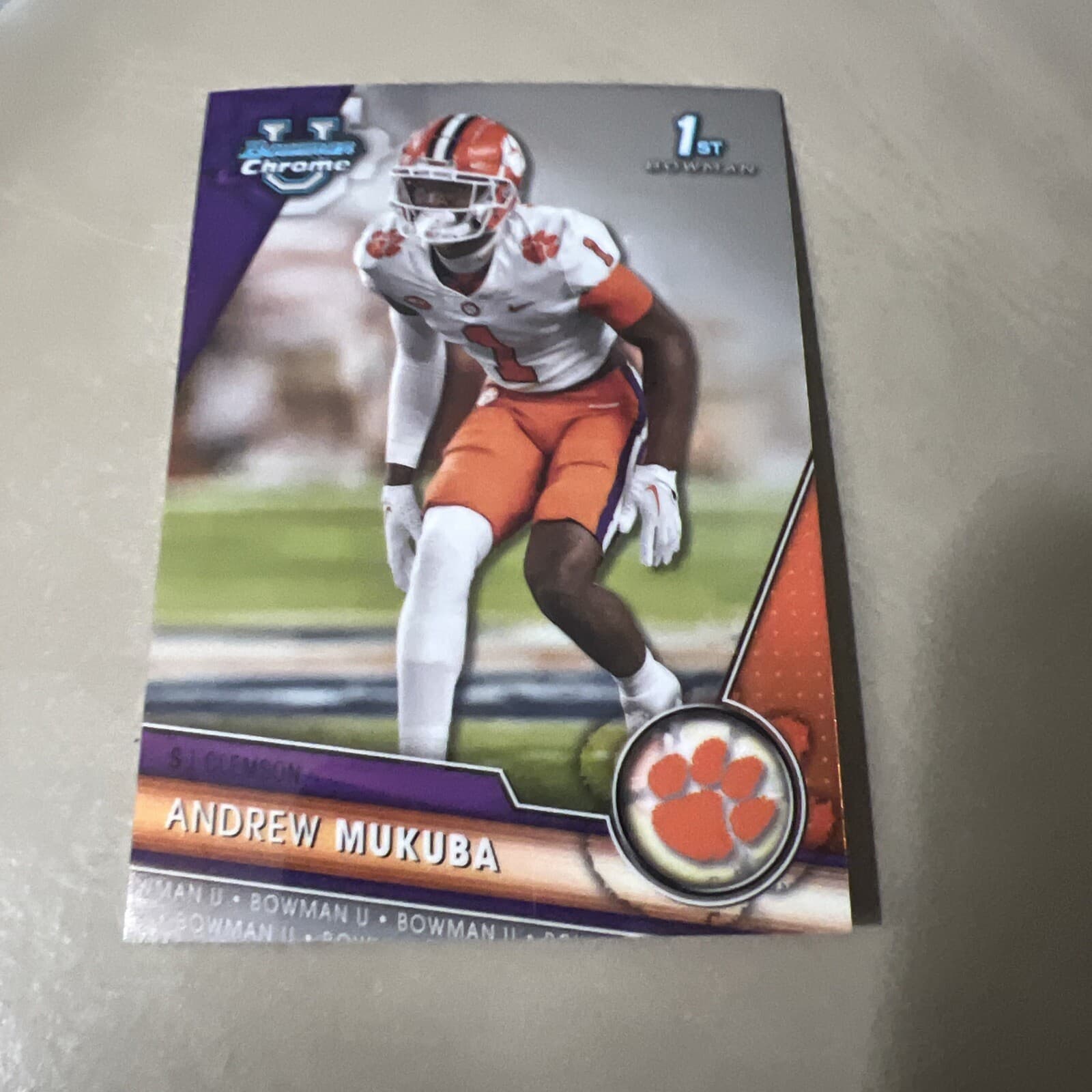 University Andrew Mukuba 2023 Bowman Chrome 2023 Bowman Chrome