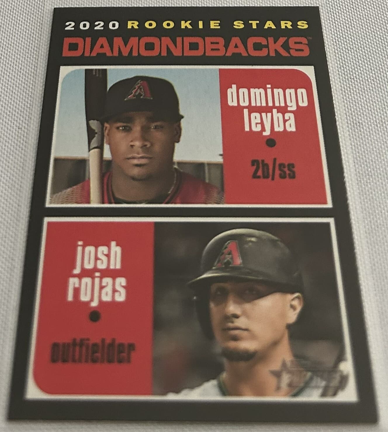 Baseball Domingo Leyba 2020 Topps Heritage
