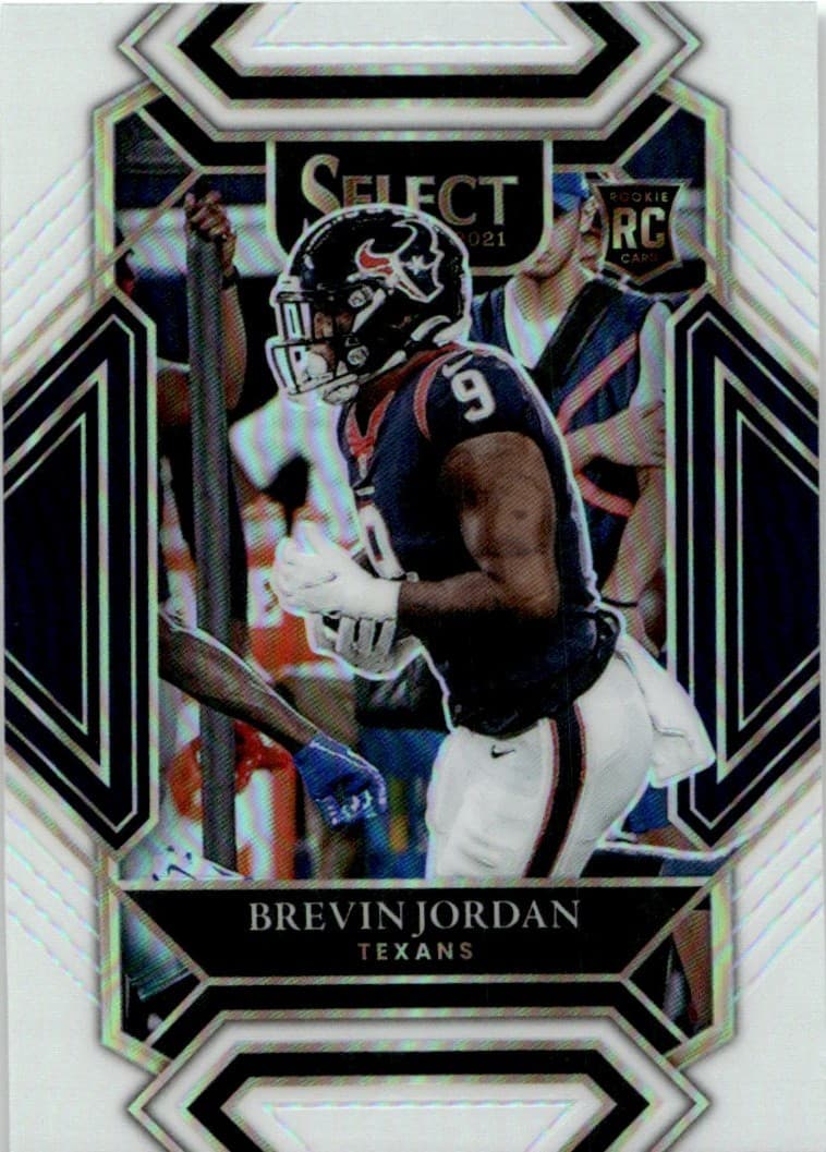 White Brevin Jordan 2021 Panini Select 2021 Panini Select