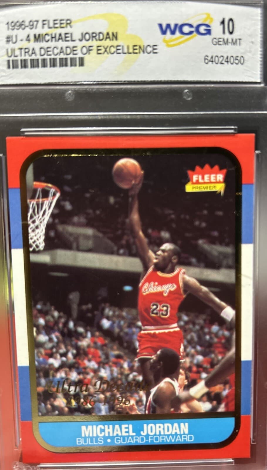 Ultra Decade Reprints 1996 Fleer