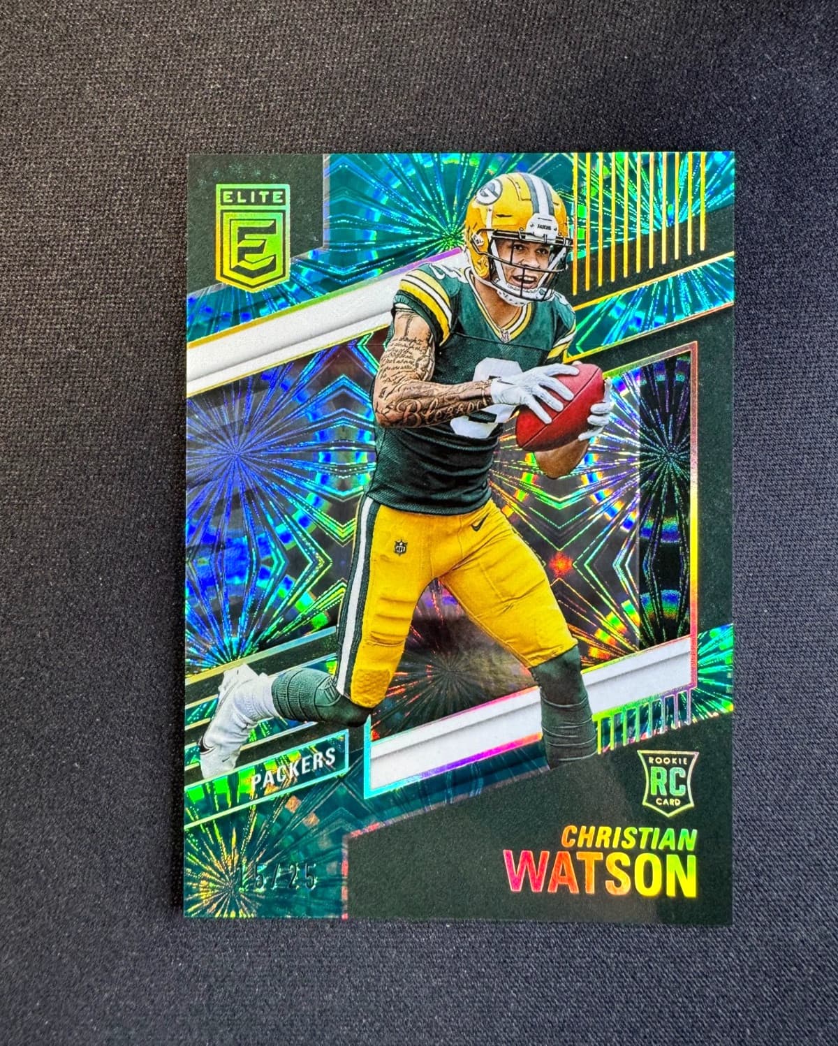 Elite Christian Watson 2022 Donruss 2022 Donruss