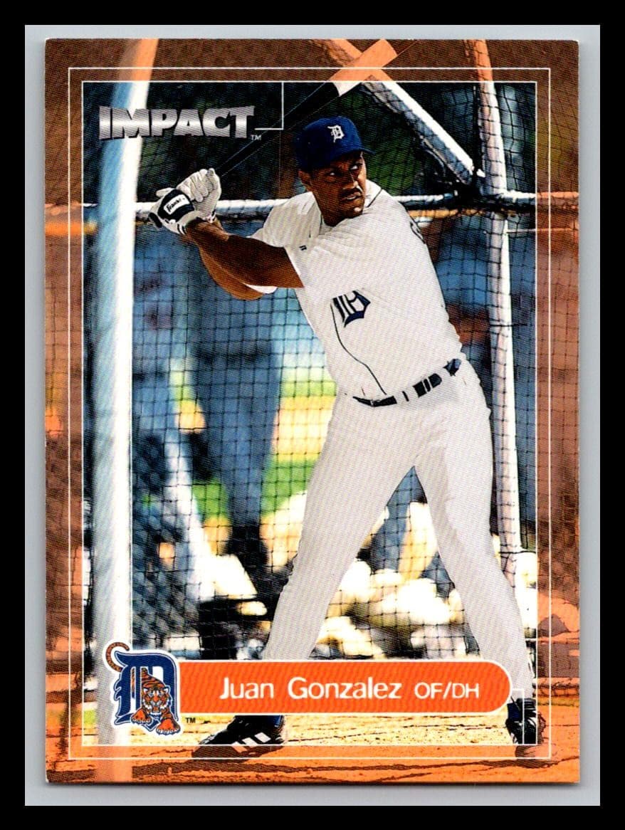 Impact Juan Gonzalez 2000 Fleer 2000 Fleer