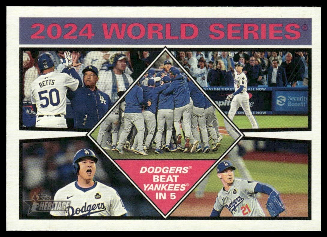 World Series 2025 Topps Heritage