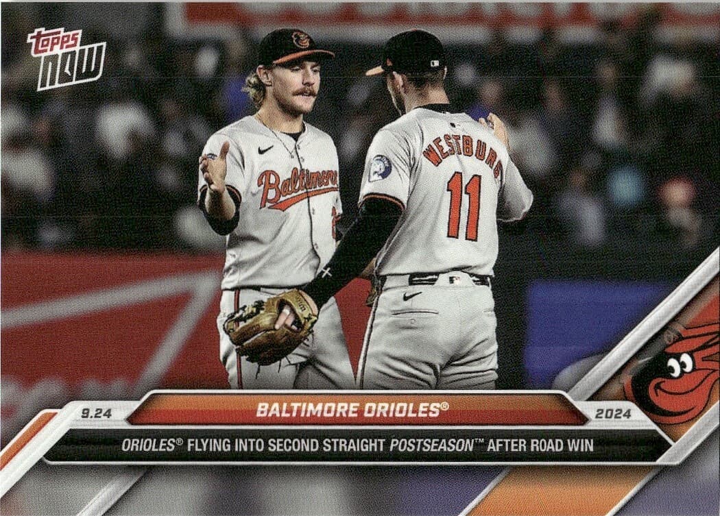 Baltimore Orioles Now 2024 Topps 2024 Topps