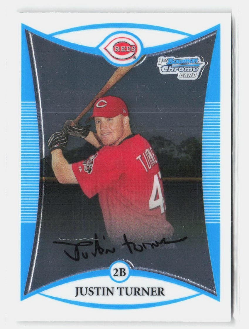 Justin Turner Prospects 2008 Bowman Chrome