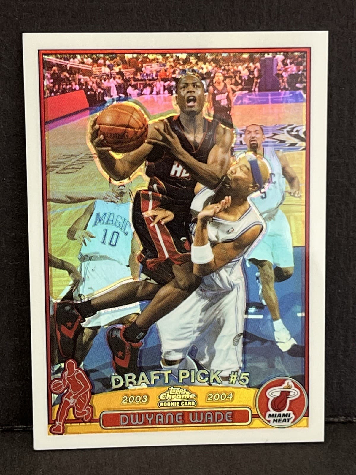 Dwyane Wade Miami 2003 Topps Chrome 2003 Topps Chrome refractor