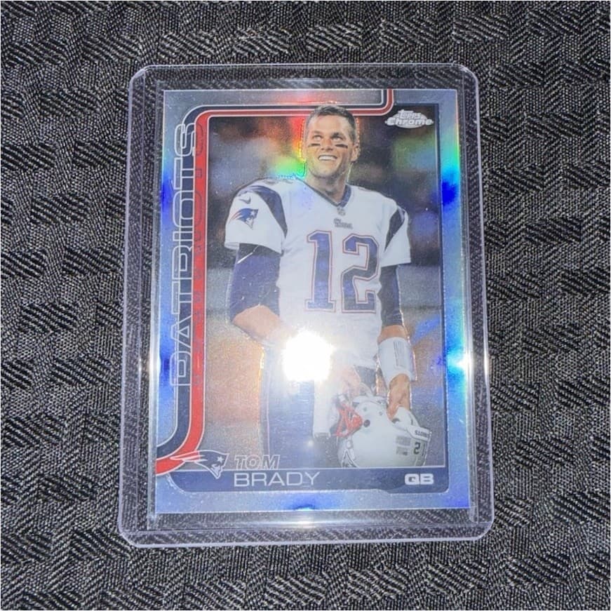 Topps Tom Brady 2008 Topps Chrome 2008 Topps Chrome refractor