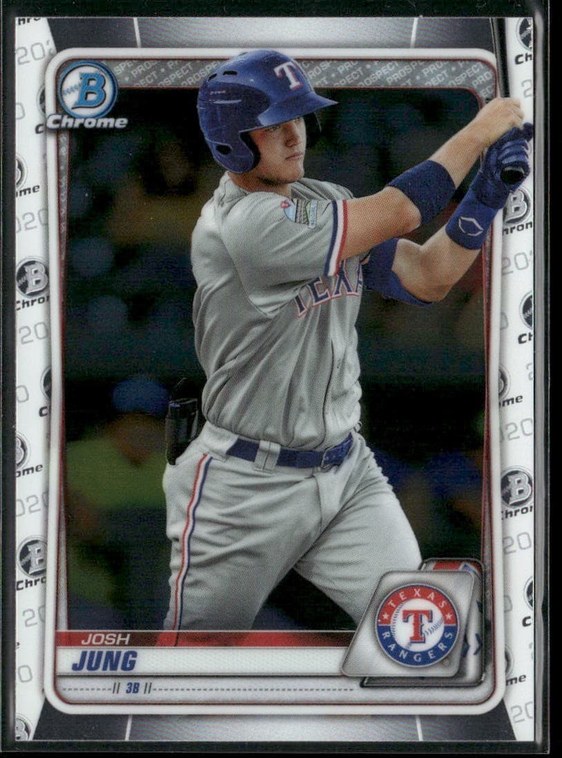 Josh Jung Prospects 2020 Bowman 2020 Bowman