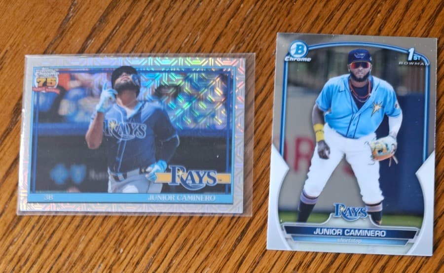Junior Caminero 2023 Topps Chrome