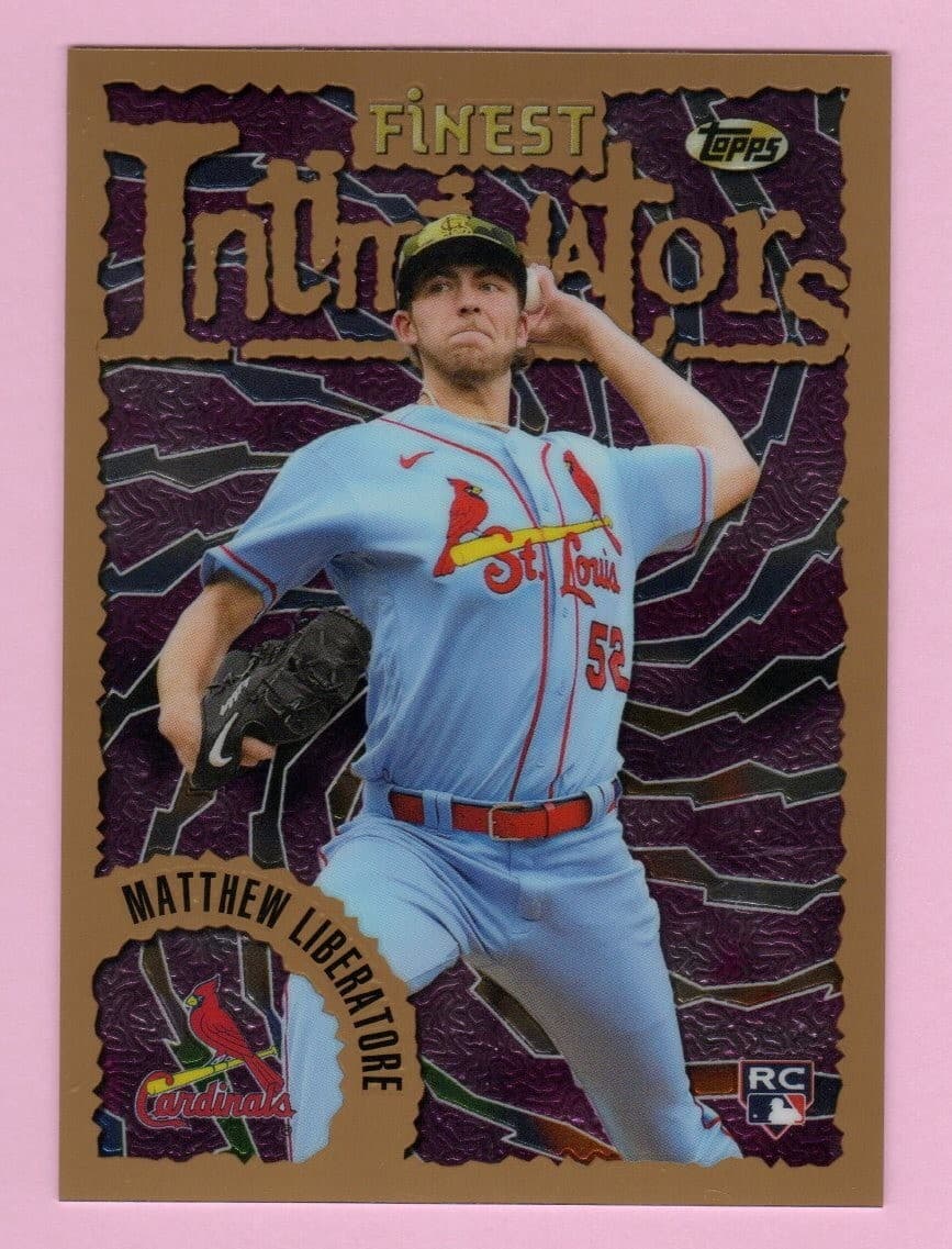Flashback Matthew Liberatore 2023 Topps Finest 2023 Topps Finest