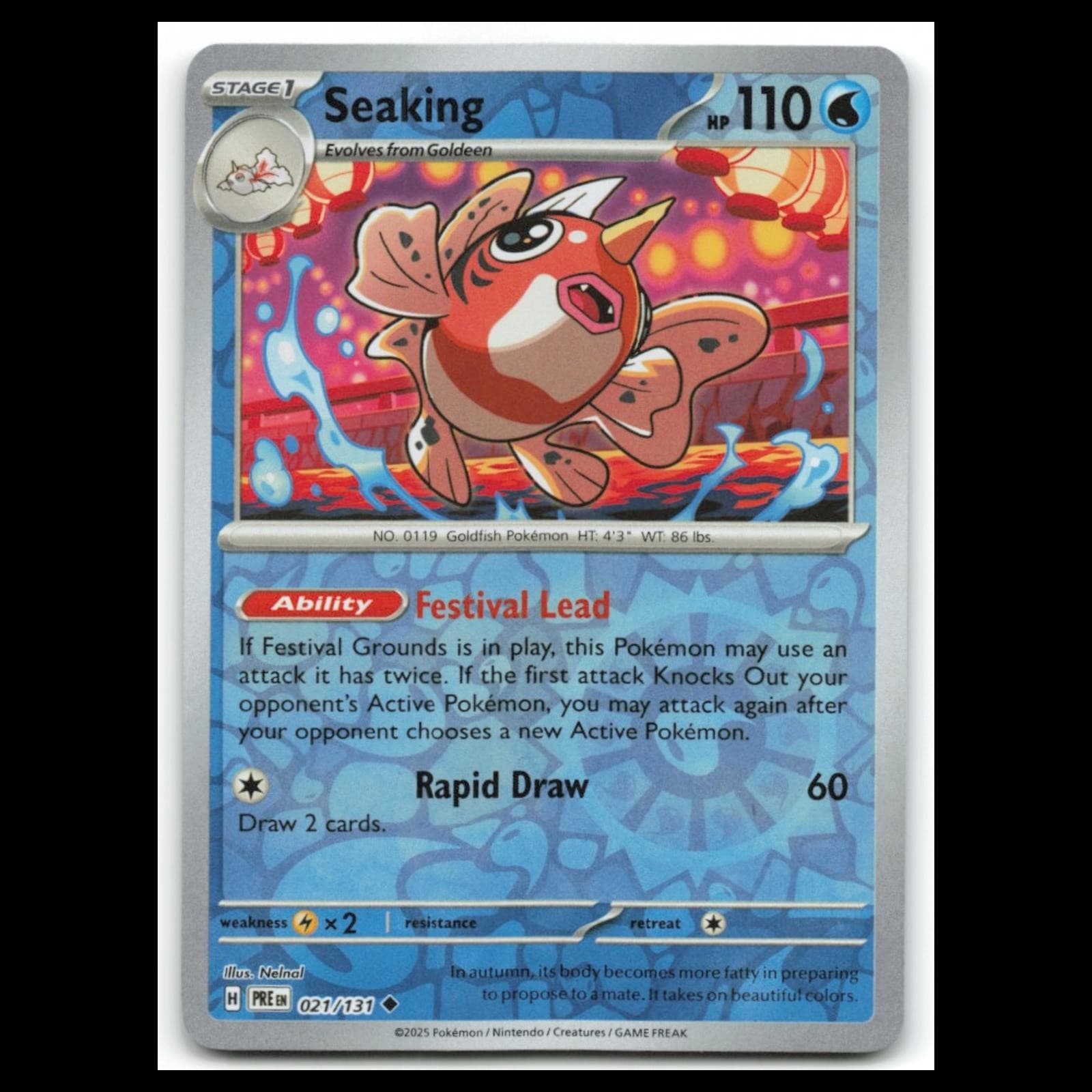 Seaking Scarlet 2025 Unknown 2025 Unknown
