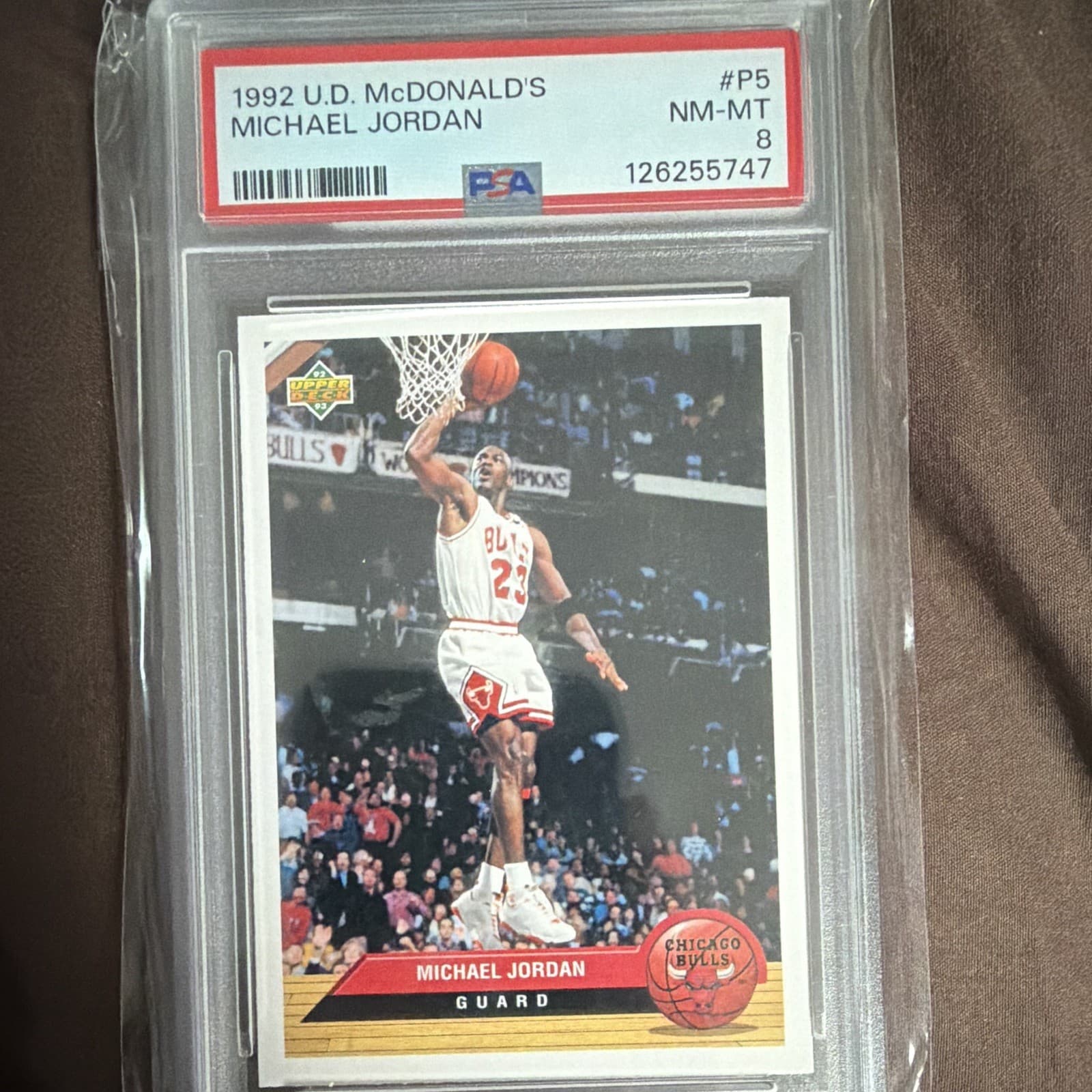Michael Jordan Bulls 1992 Upper Deck 1992 Upper Deck