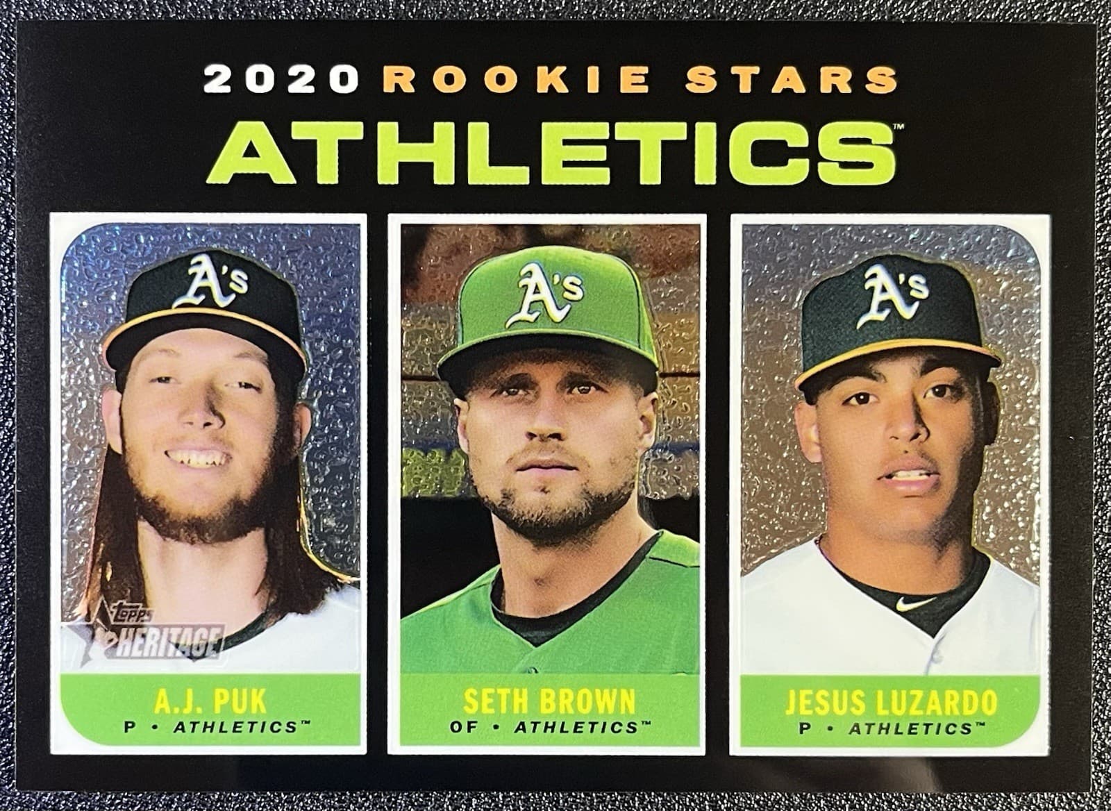 Puk/Brown/Luzardo -317 Stars / 2020 Topps Heritage 2020 Topps Heritage
