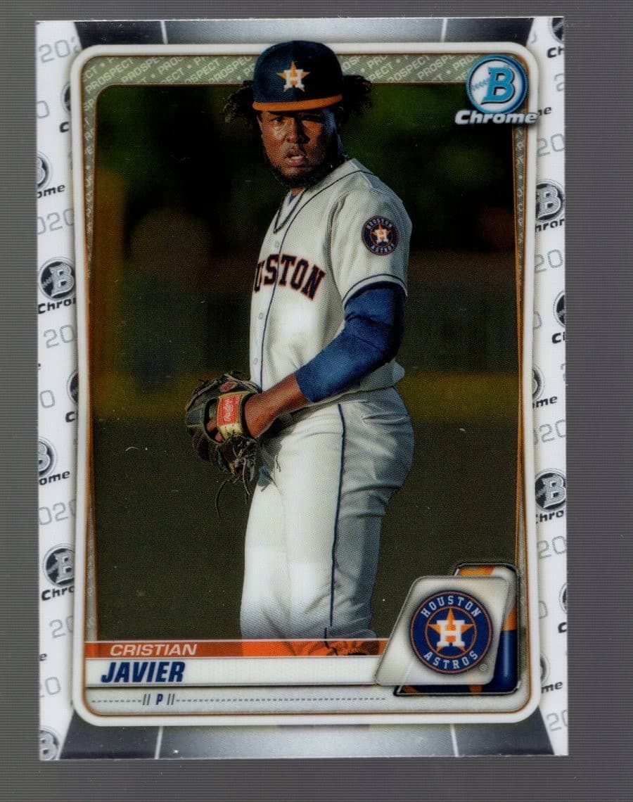 Cristian Javier 2020 Bowman Chrome