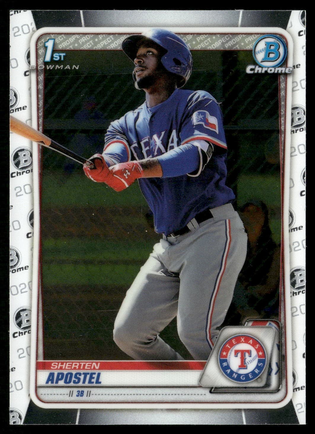 Sherten Apostel Prospects 2020 Bowman 2020 Bowman