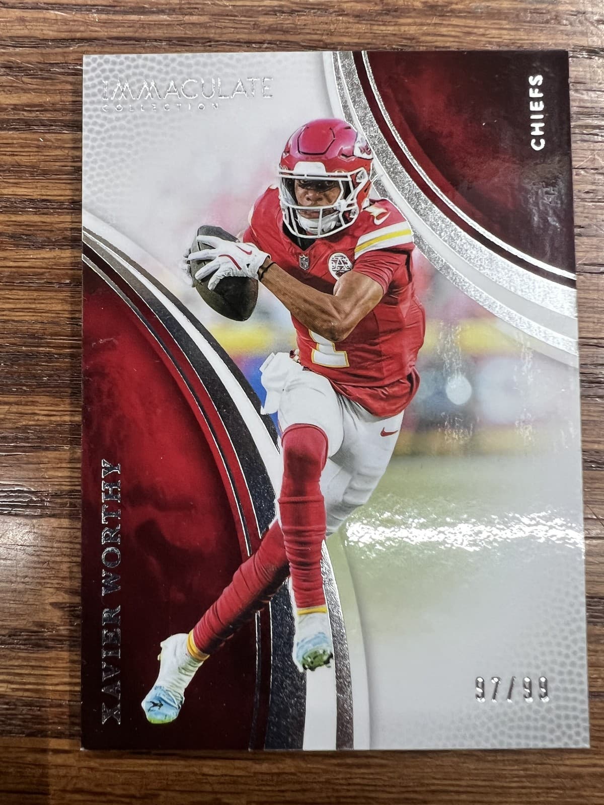 Collection Xavier Worthy 2025 Panini Immaculate 2025 Panini Immaculate