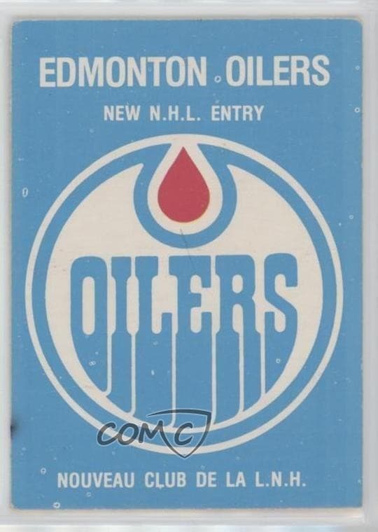 Edmonton Oilers Team 1979 O-Pee-Chee