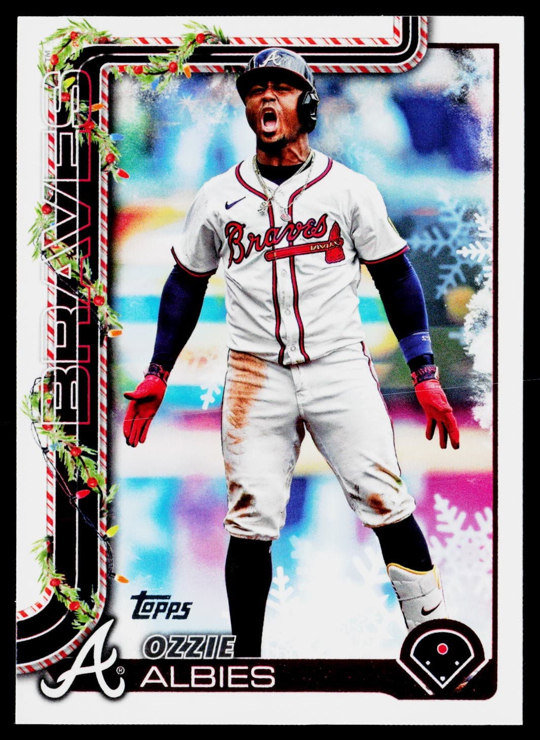 Holiday Ozzie Albies 2025 Topps 2025 Topps