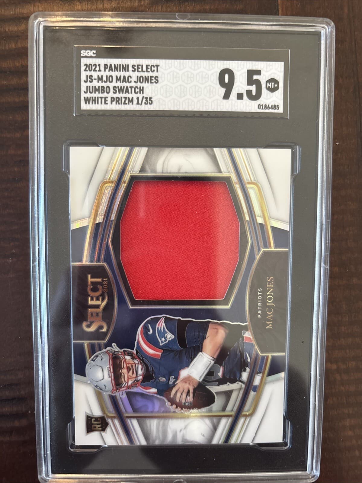 Mac Jones White 2021 Panini Select 2021 Panini Select