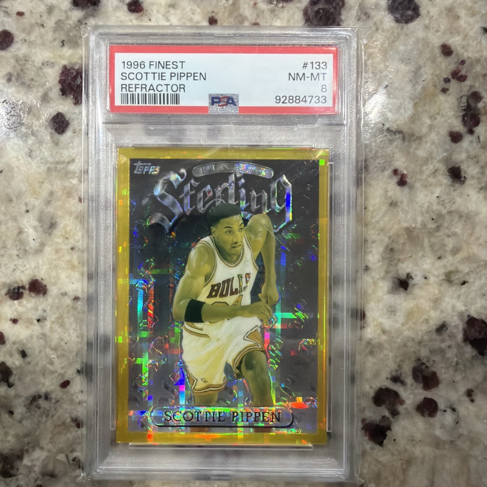 Scottie Pippen Chicago 1996 Topps Finest