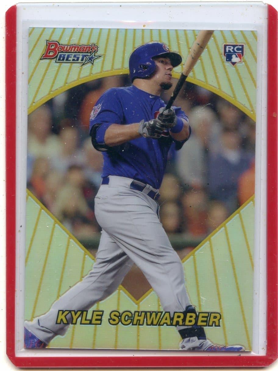 'S BEST -KS KYLE SCHWARBER RED 2016 Bowman 2016 Bowman refractor