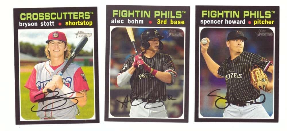 Minors Team Set 2020 Topps Heritage 2020 Topps Heritage