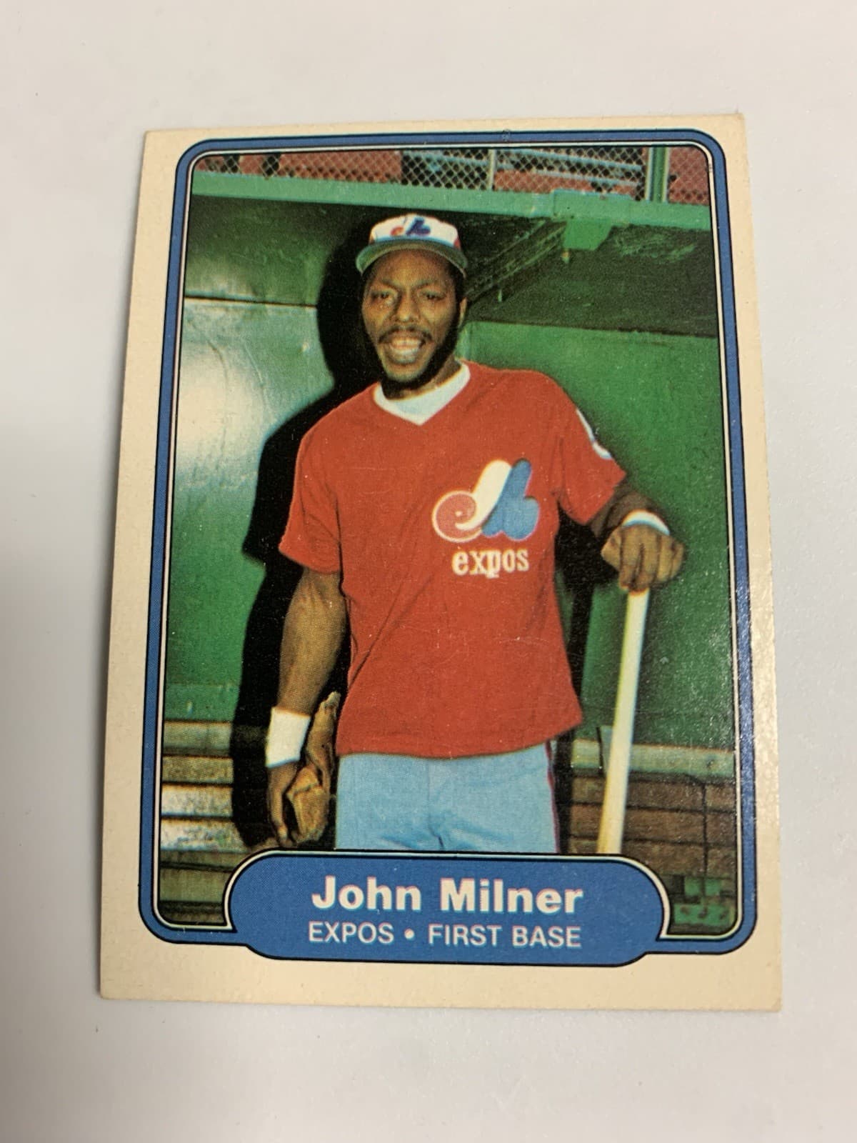 John Milner Montreal 1982 Fleer 1982 Fleer