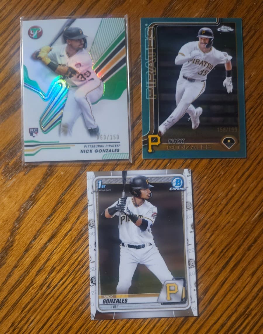 Nick Gonzales 2024 Topps 2024 Topps green