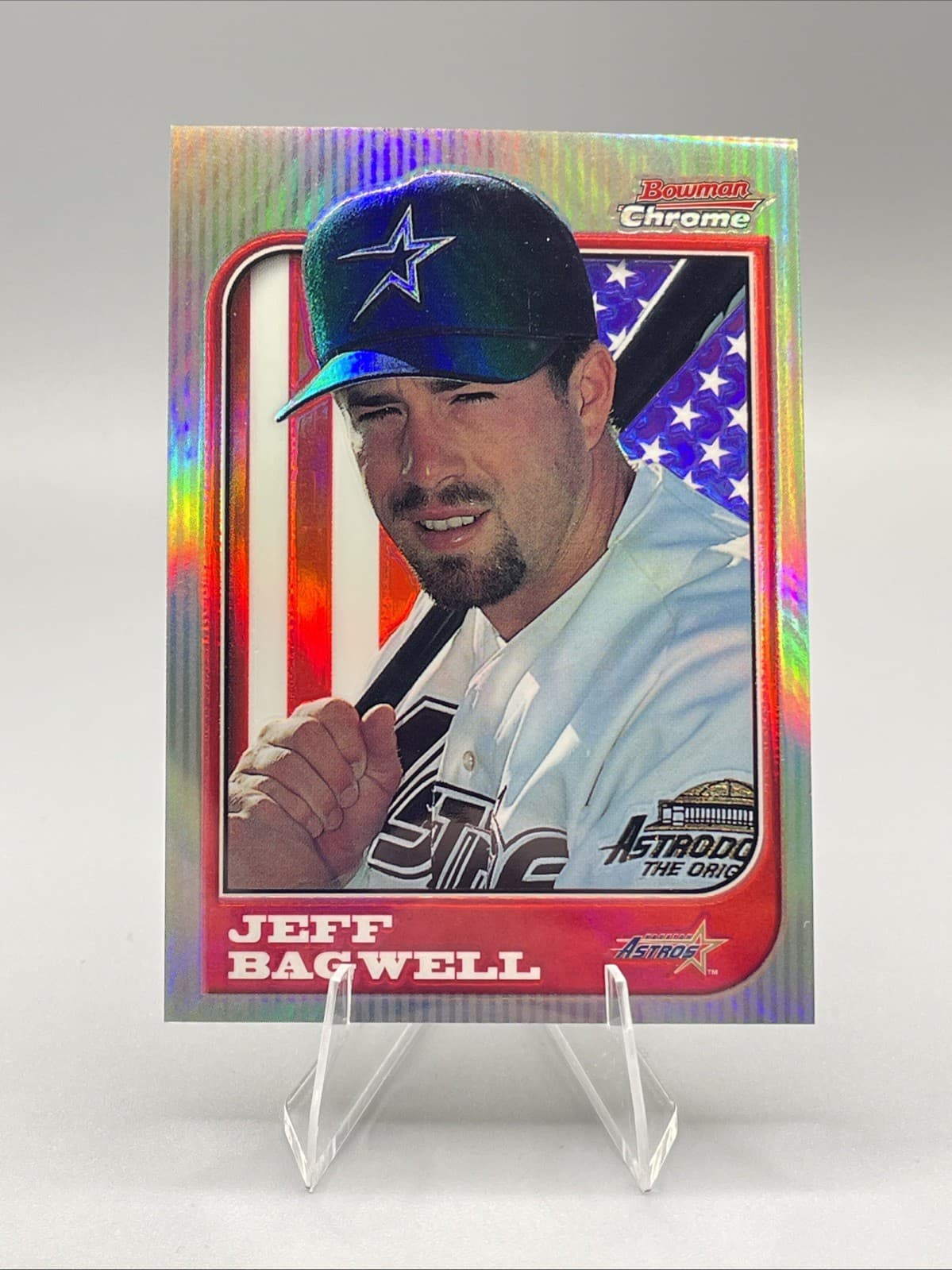 International Jeff Bagwell 1997 Bowman Chrome 1997 Bowman Chrome refractor