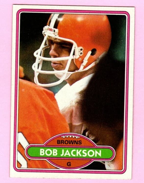 Bob Jackson Cleveland 1980 Topps 1980 Topps