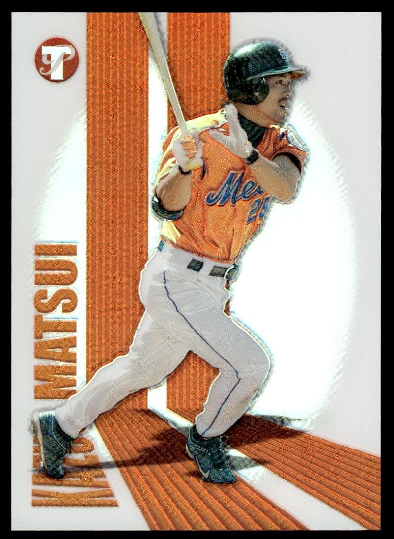 Pristine Kazuo Matsui 2004 Topps 2004 Topps refractor