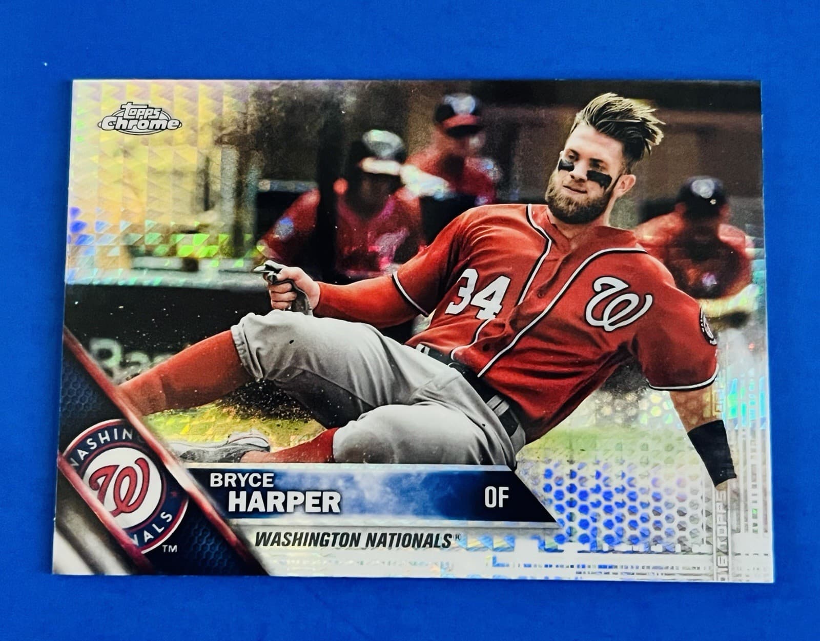 Bryce Harper Phillies 2016 Topps Chrome