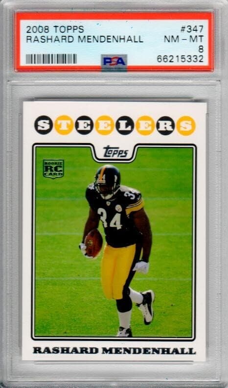 RASHARD MENDENHALL - - Steeler 2008 Topps 2008 Topps
