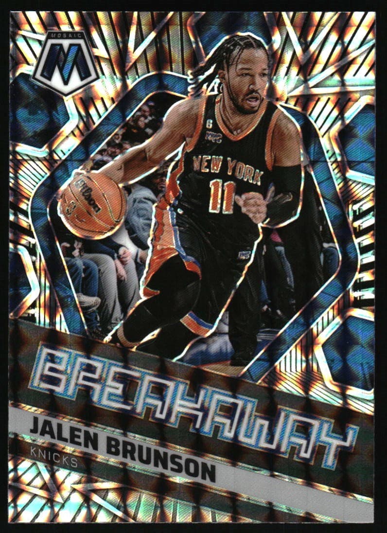 Jalen Brunson Breakaway 2022 Panini Mosaic 2022 Panini Mosaic