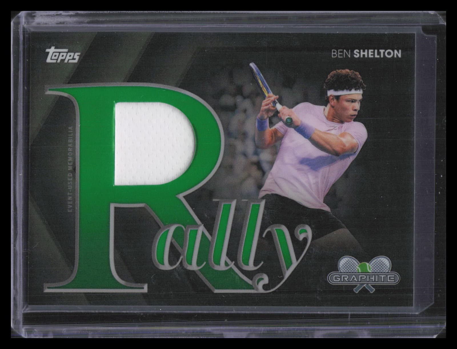 Ben Shelton Graphite 2026 Topps 2026 Topps green-refractor