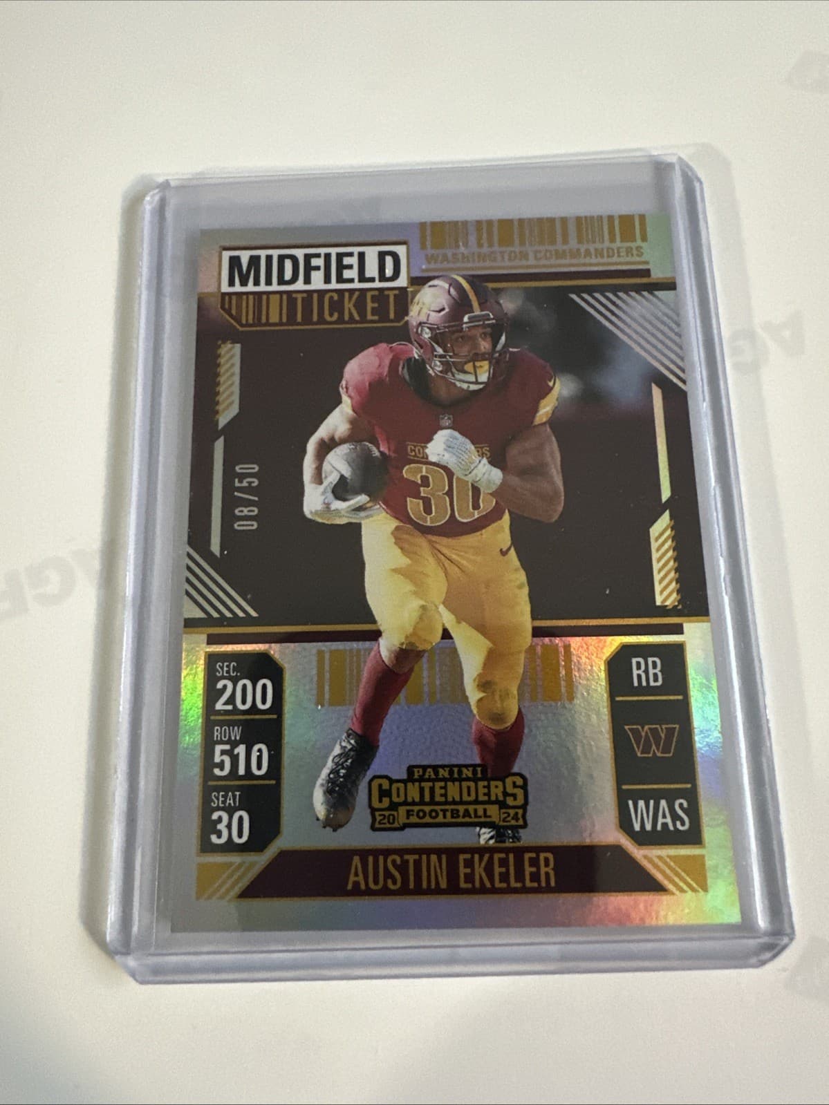 Football Austin Ekeler 2024 Panini Contenders 2024 Panini Contenders