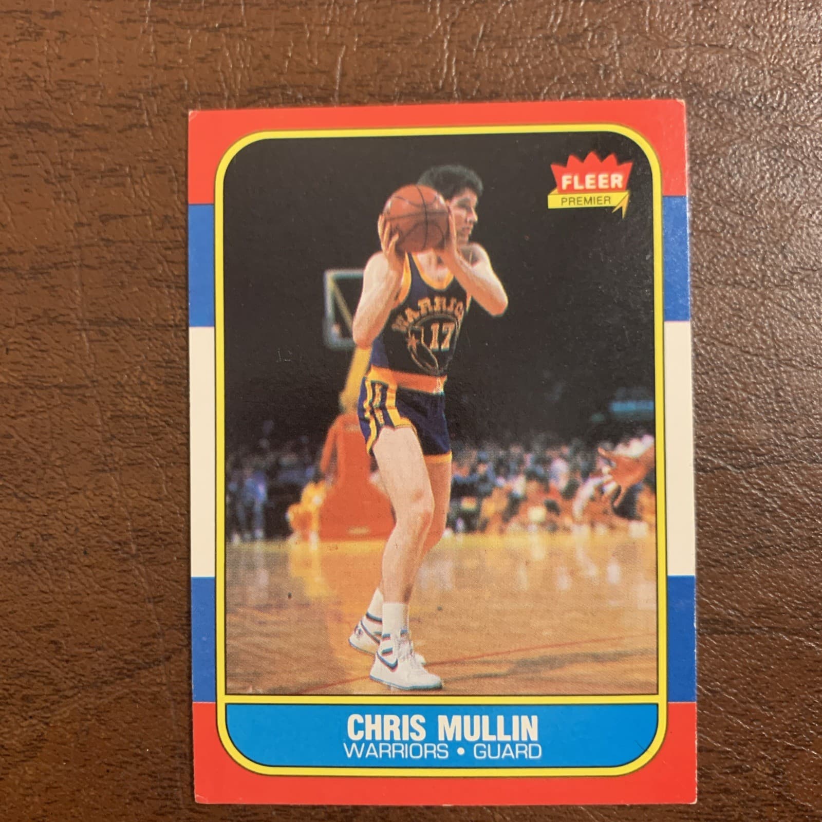 Chris Mullin Golden 1986 Fleer 1986 Fleer