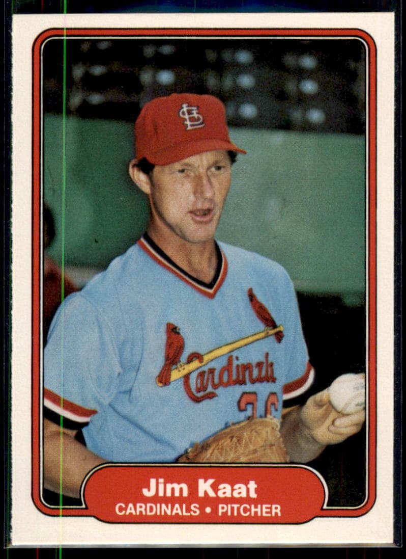 Jim Kaat St 1982 Fleer