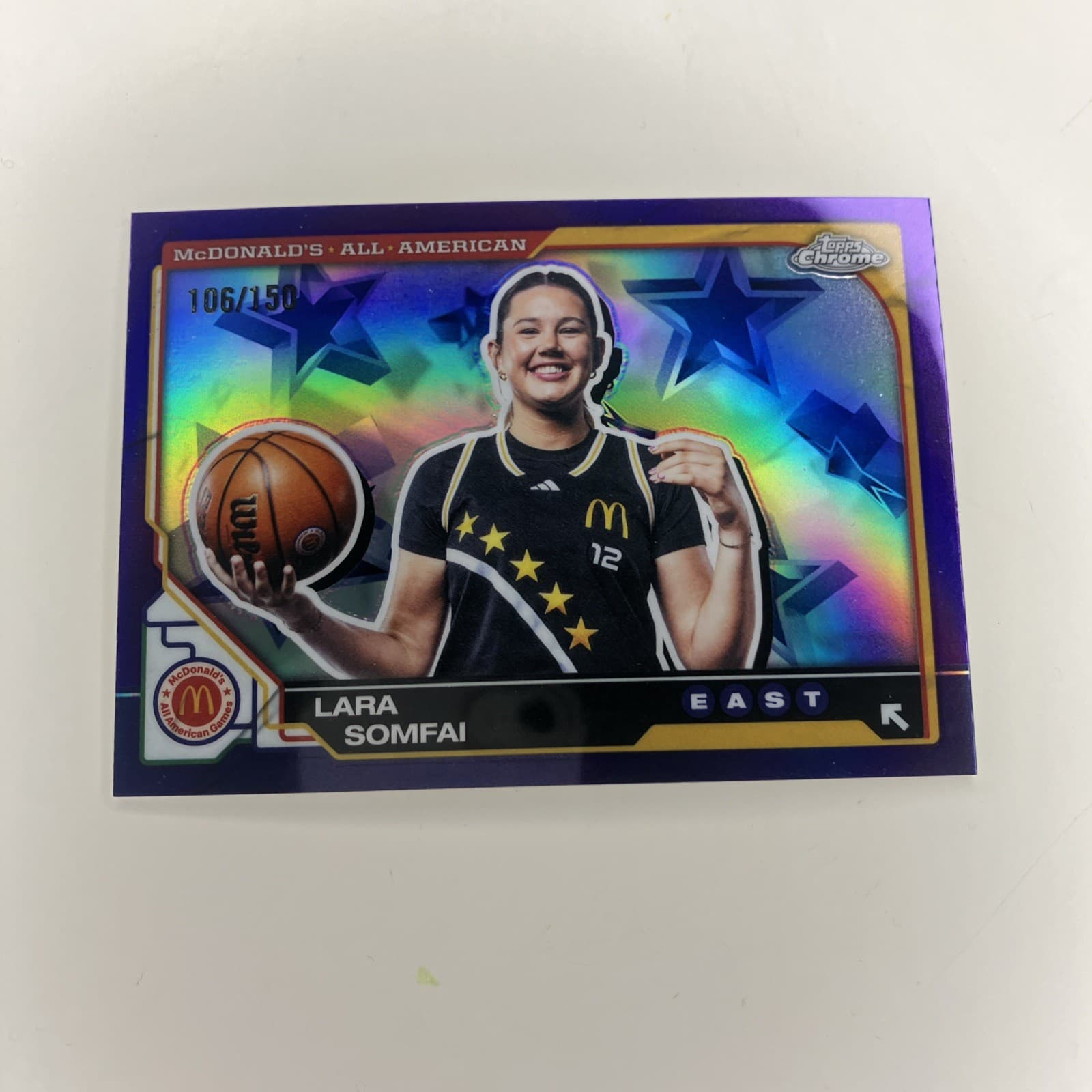 All American Purple 2025 Topps Chrome 2025 Topps Chrome purple-refractor
