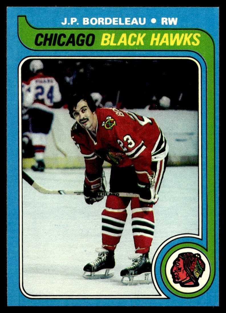 Bordeleau Blackhawks 1979 Topps